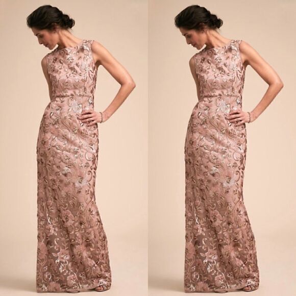 💯 New BHLDN +ADRIANNA PAPELL Clarence Dress - Picture 1 of 3